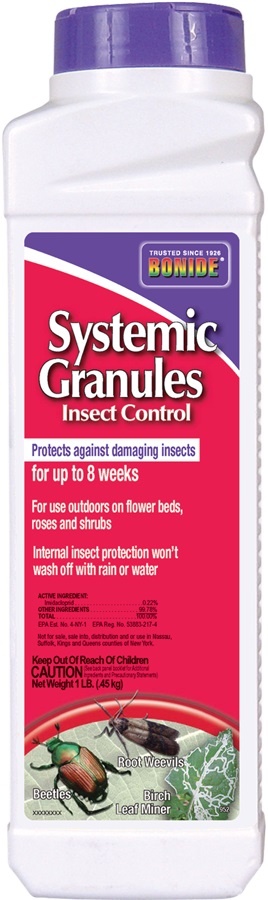 952 Systemic Granules 2% 1 lb 12/case - Insecticides